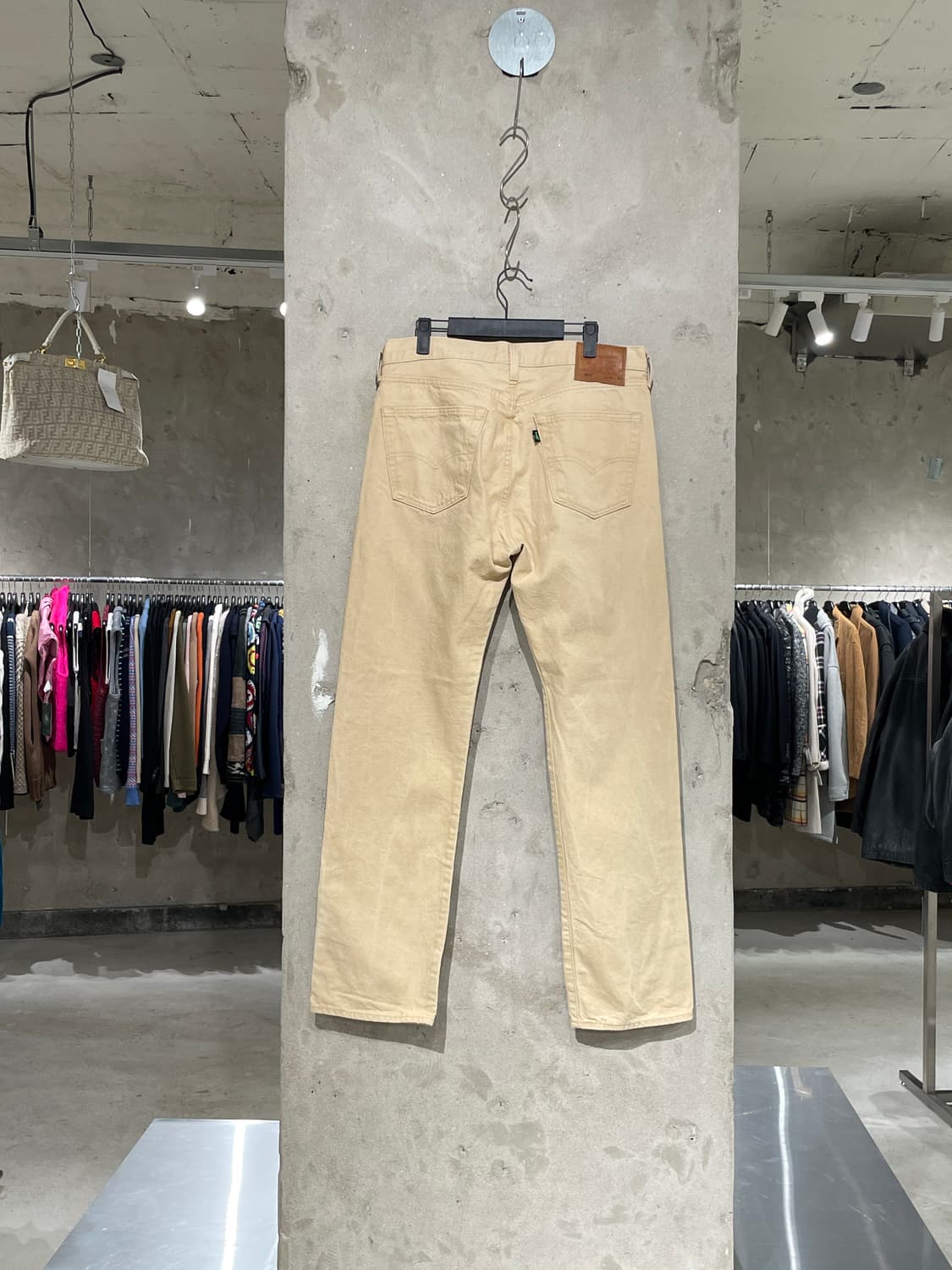 리바이스 501 샌드 버튼 플라이 데님 팬츠 상품이미지6