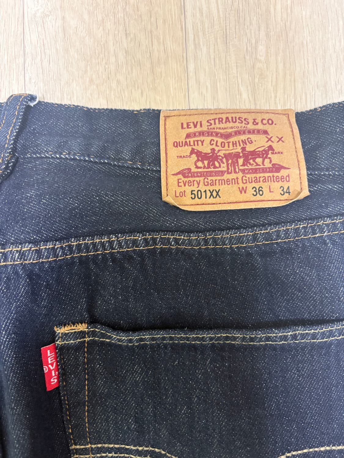 Lvc 리바이스 501xx 36/34 상품이미지1