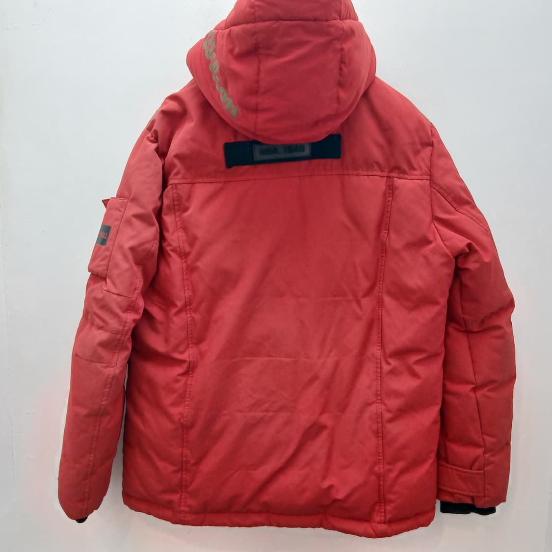 NBA 시카고 불스 헤비 덕다운 패딩 레드 상품이미지5