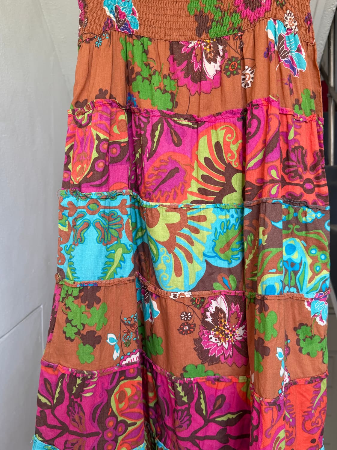 GAP 에스닉 플라워 스트랩 원피스 상품이미지6