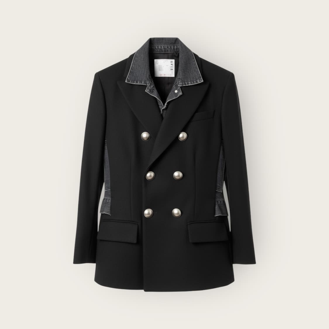 2/ 사카이 데님 도킹 데미지 더블자켓 상품이미지1