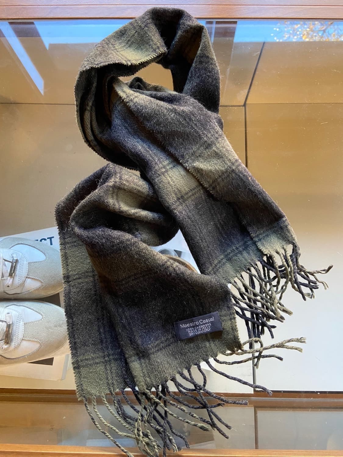 마에스트로 캐시미어 머플러 상품이미지1