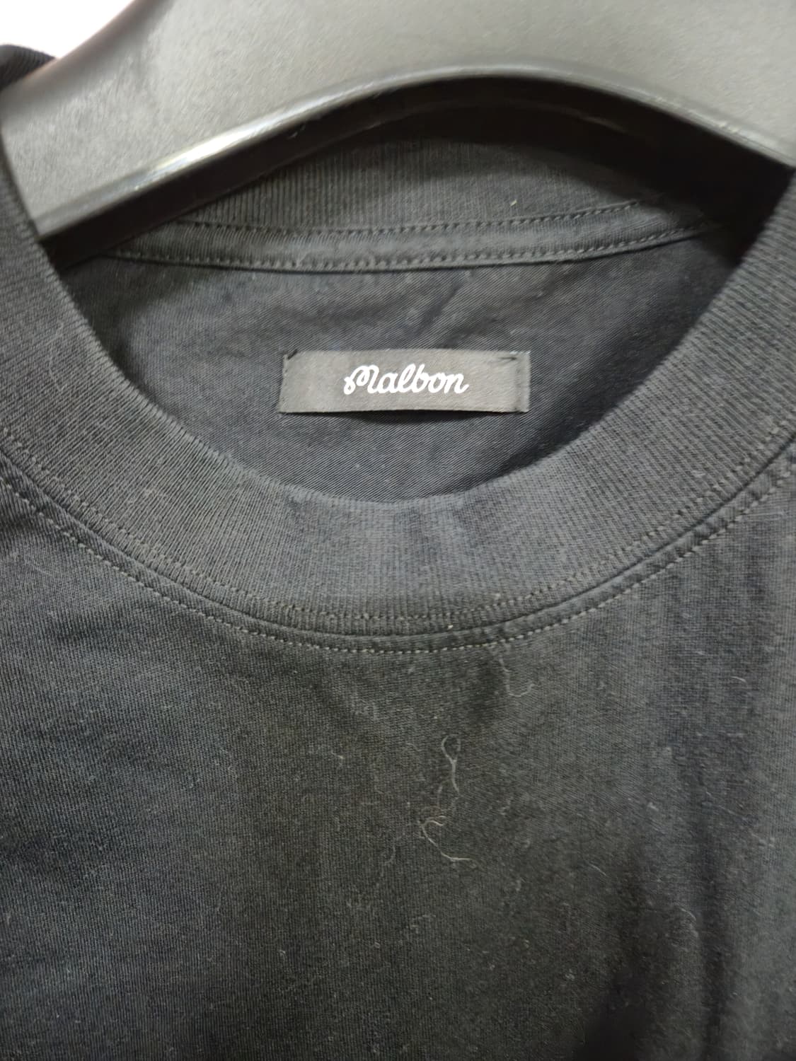 말본 블랙 반팔 티셔츠 상품이미지6