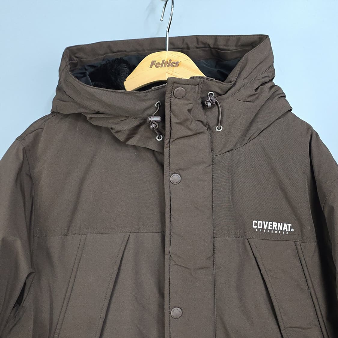 커버낫 덕다운 패딩 브라운 100 상품이미지2