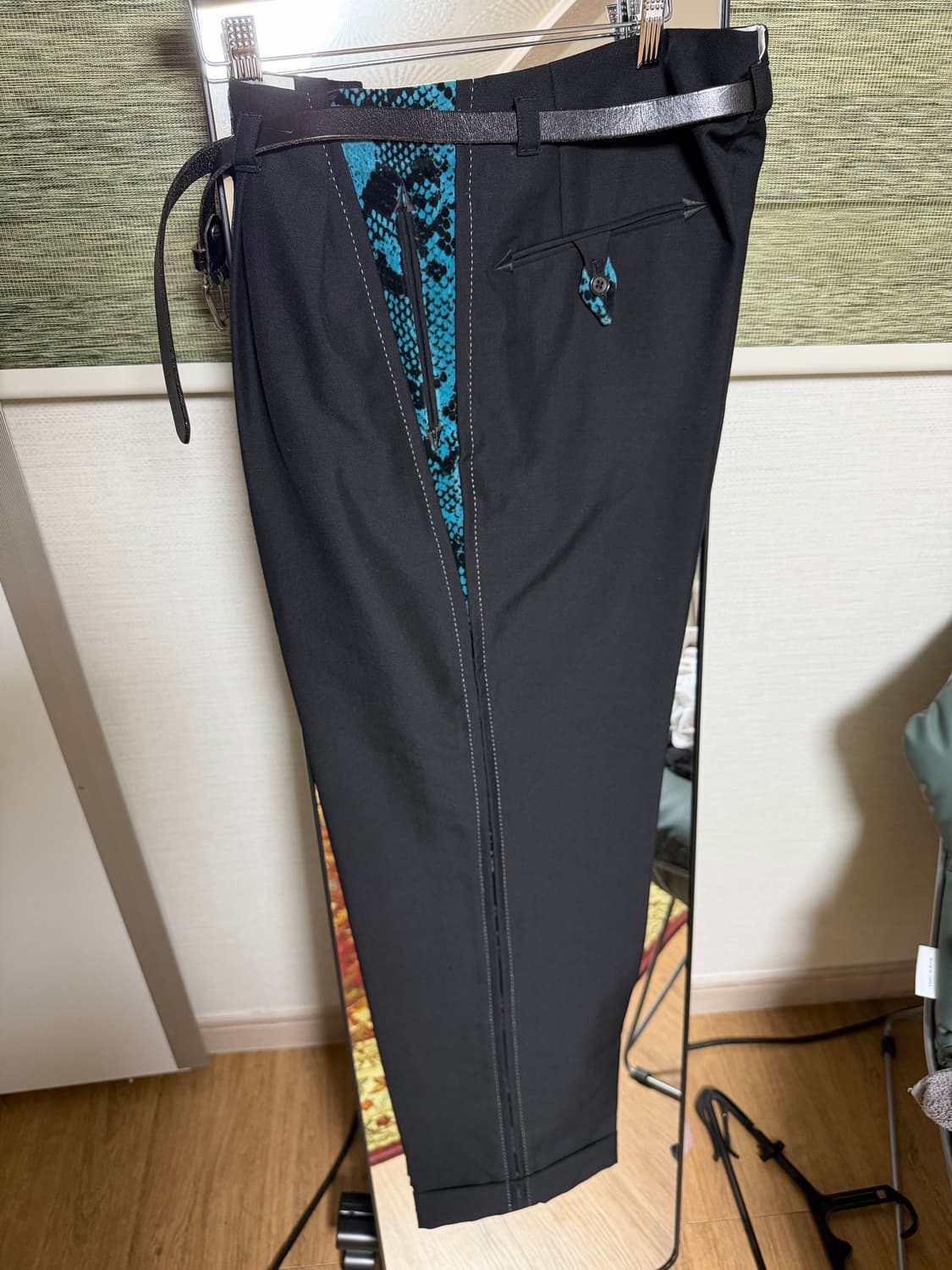 와코마리아 울프헤드 모헤어 슬랙스 상품이미지1