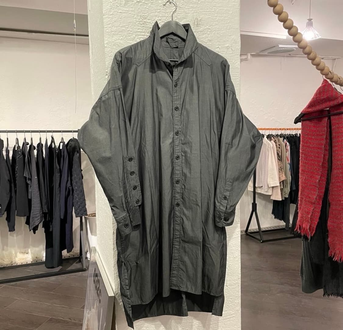 요지야마모토 뿌르옴므 롱 셔츠 상품이미지3