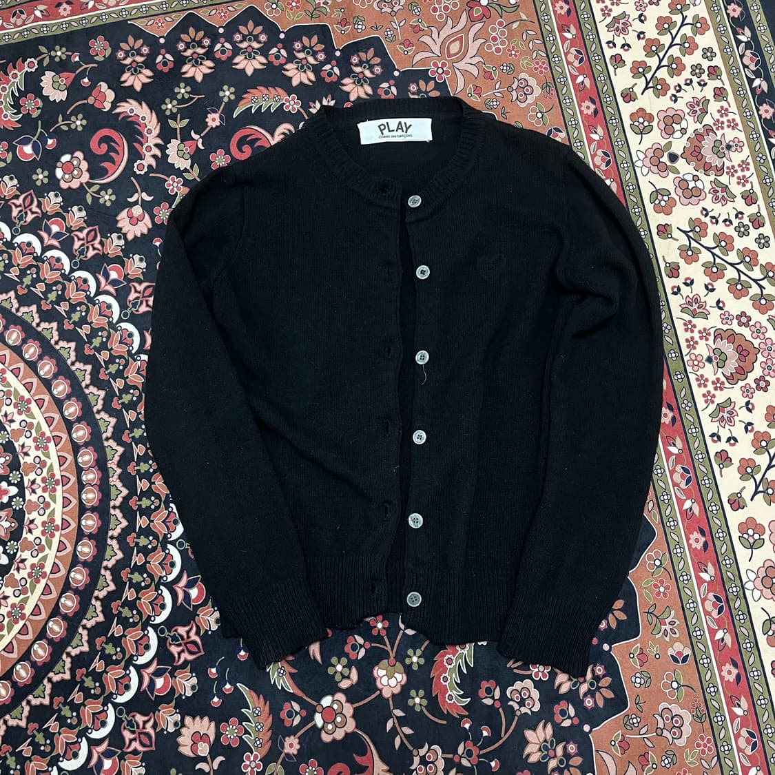 꼼데가르송 여성 니트 가디건 S 상품이미지1