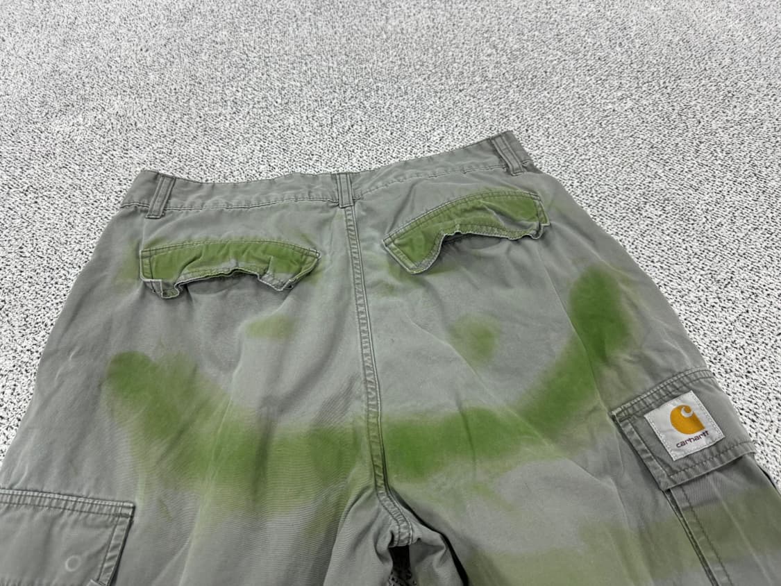 칼하트 페인팅 카고팬츠 상품이미지4