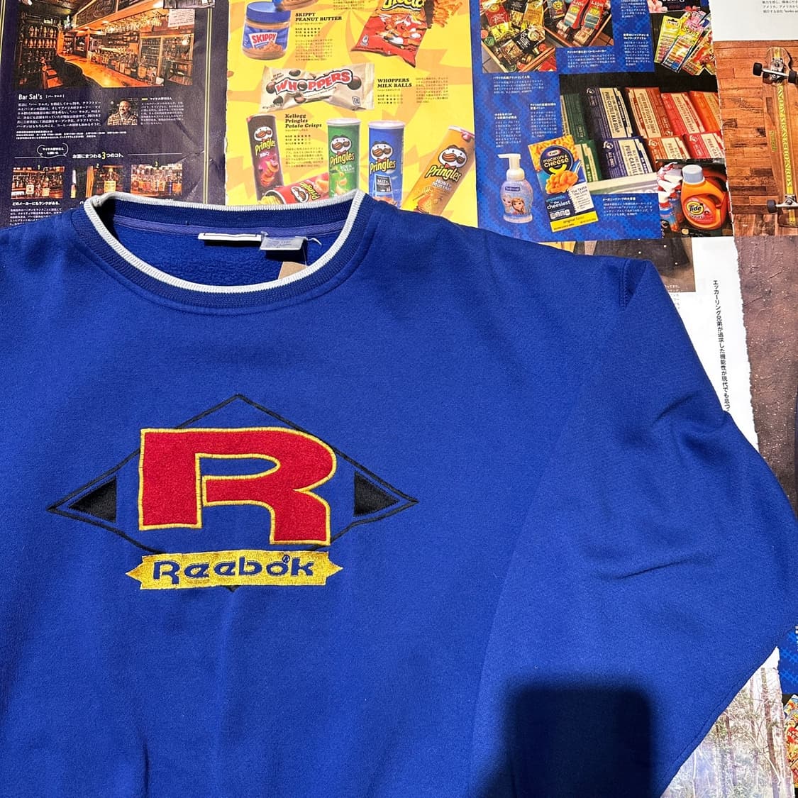 90’s Reebok 올드스쿨 스웻셔츠 상품이미지2