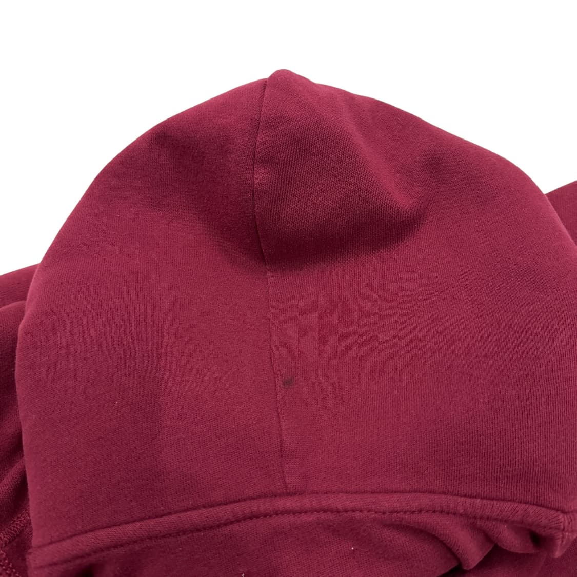 홀리스터 빈티지 모리걸 퍼 Y2K 후드티 버건디 마룬 레드 L 상품이미지7