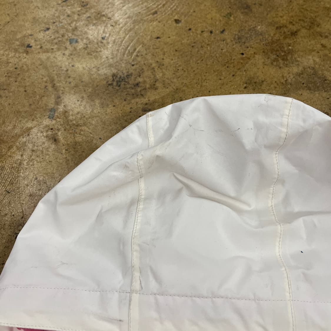 [정품/L] 노스페이스 화이트 핑크 바람막이 후드 자켓 b18 상품이미지6