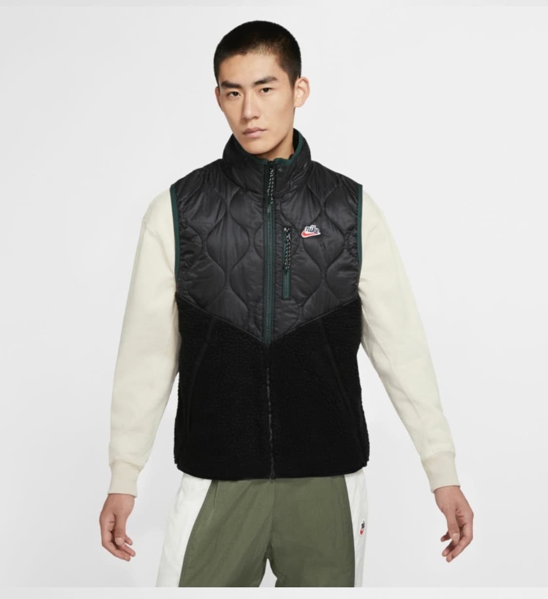 나이키 헤리티지 후리스 베스트 L 상품이미지3