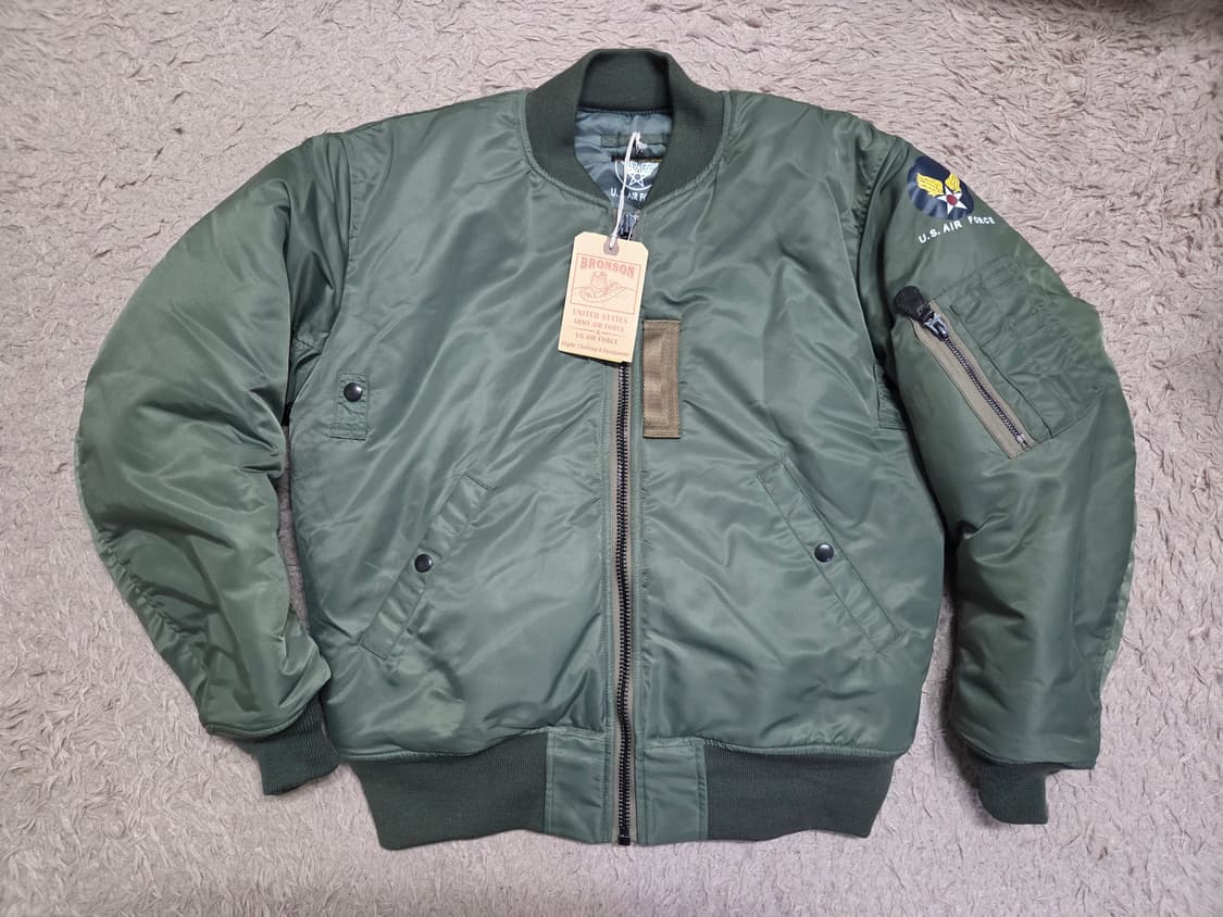 브론슨 ma-1(중국판) L사이즈 상품이미지2