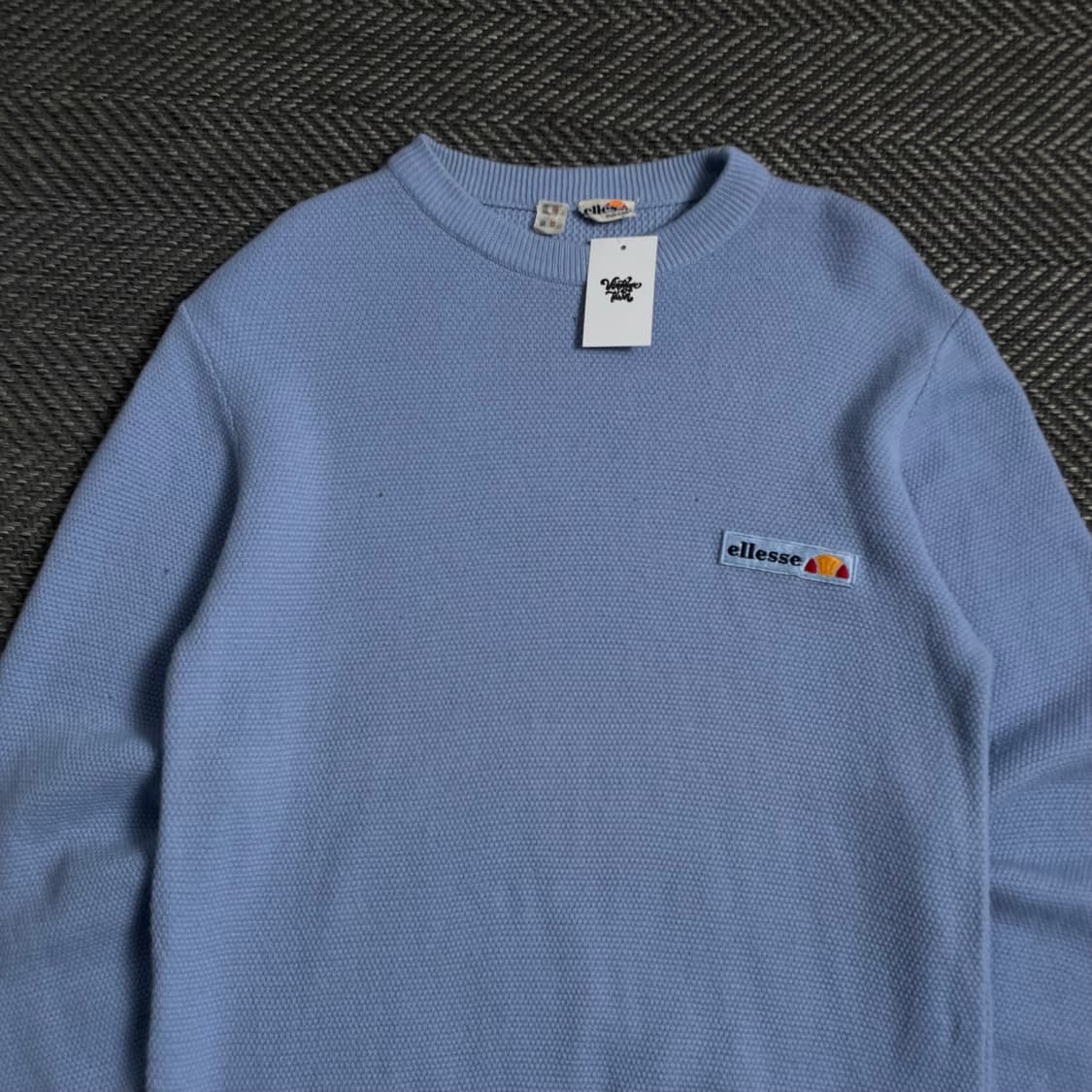 00s 엘레쎄 올드스쿨 미니멀 와플 니트o 3996 상품이미지4