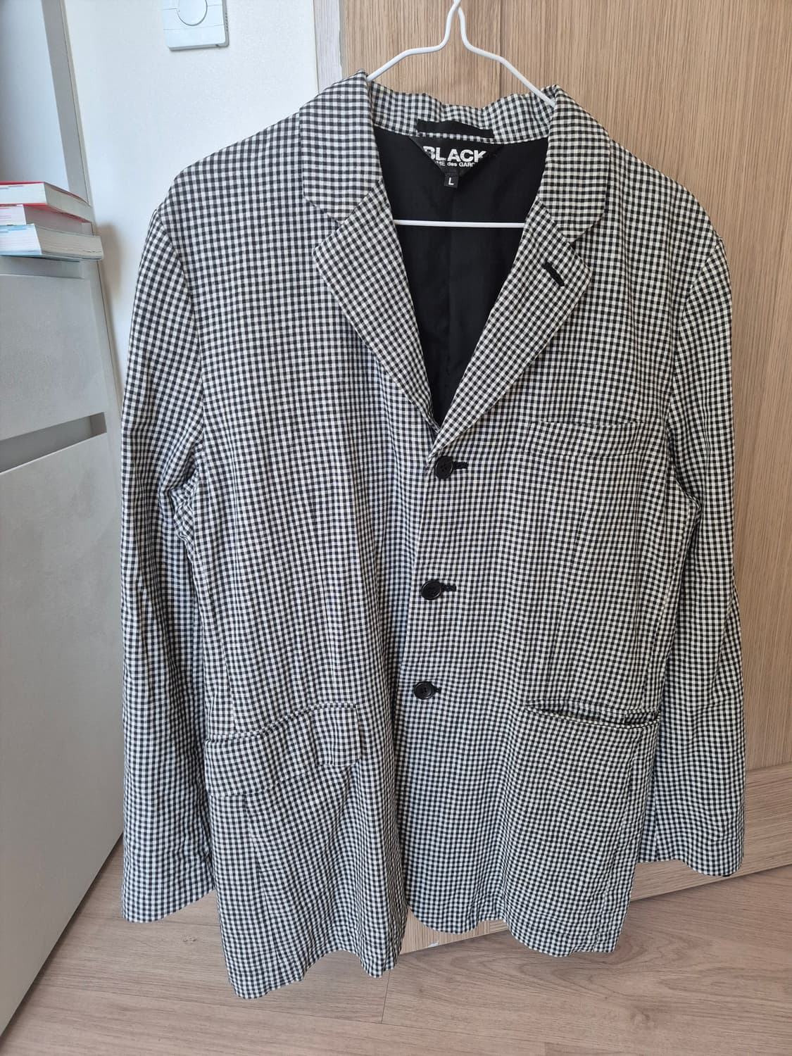 꼼데가르송 블랙 블레이저 상품이미지1