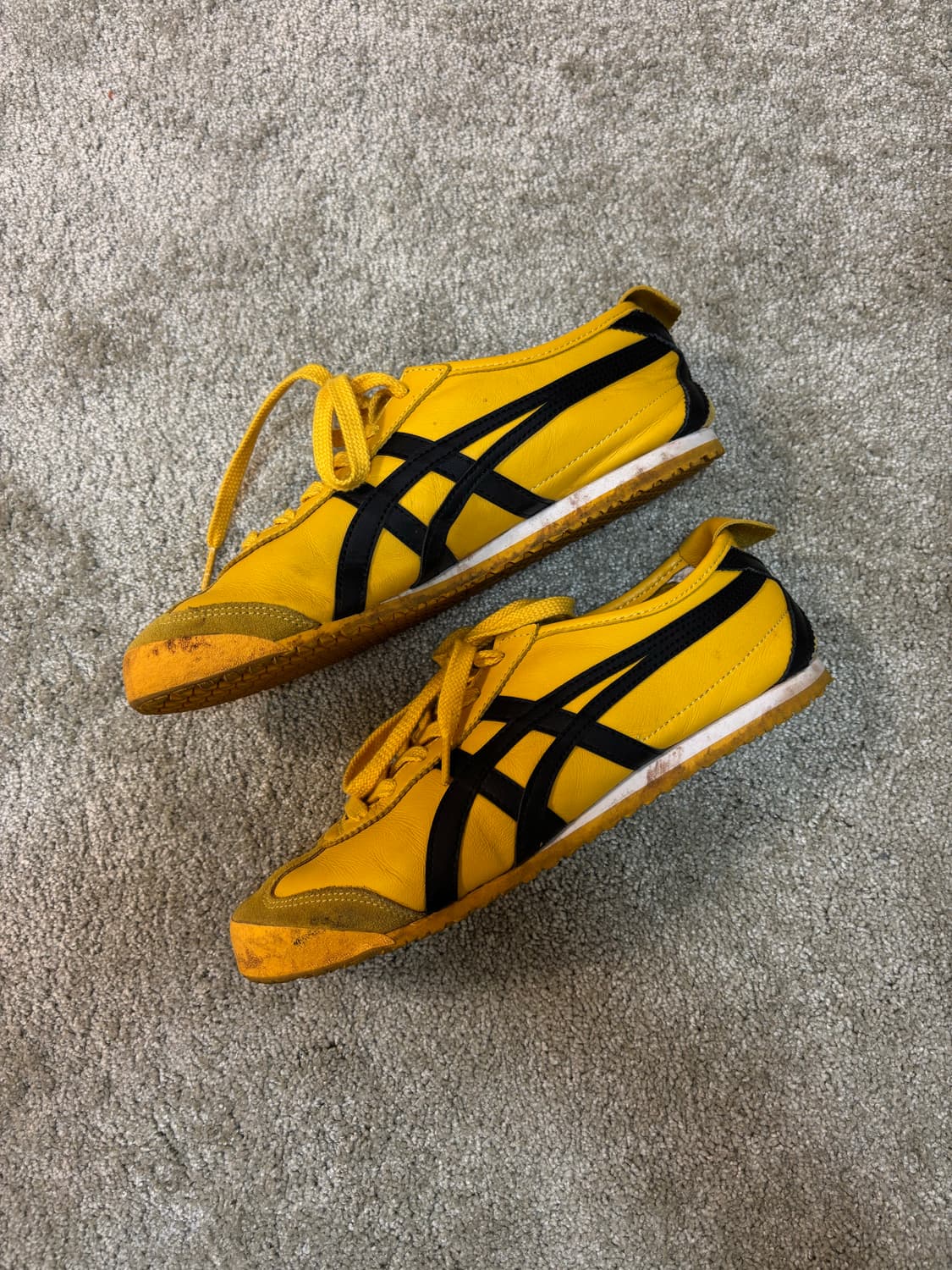 오니츠카 타이거 멕시코 66 옐로우 블랙(250) 상품이미지2