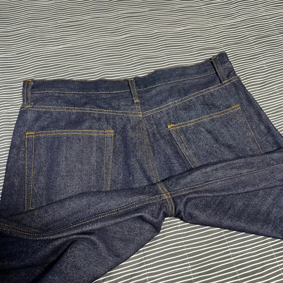 COS 코스 RIDER 셀비지 와이드 레그 진 33 상품이미지5