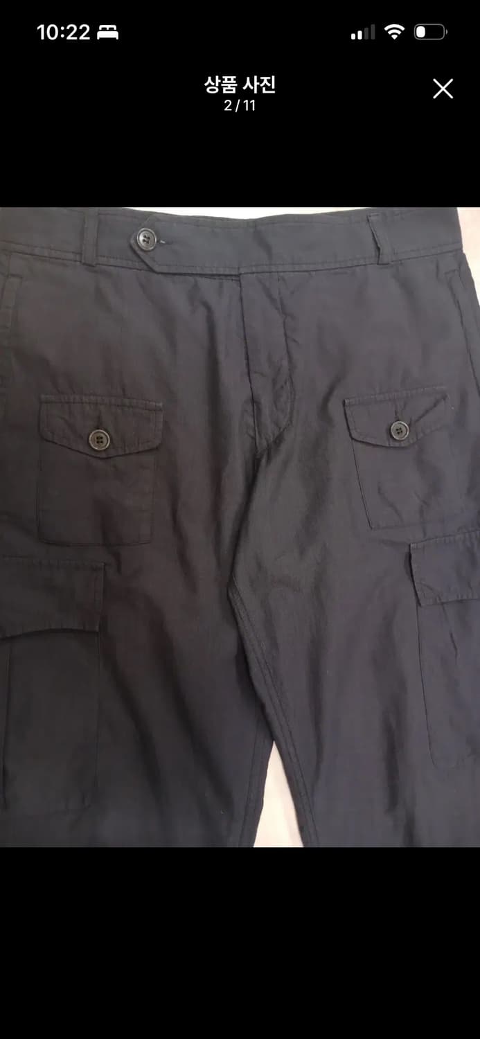 DRIES VAN NOTEN COTTON WIDE CARGO PANTS 상품이미지2