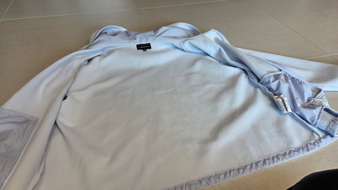 엠포리오 아르마니 오버핏 이글 로고 후드 집업  상품이미지3