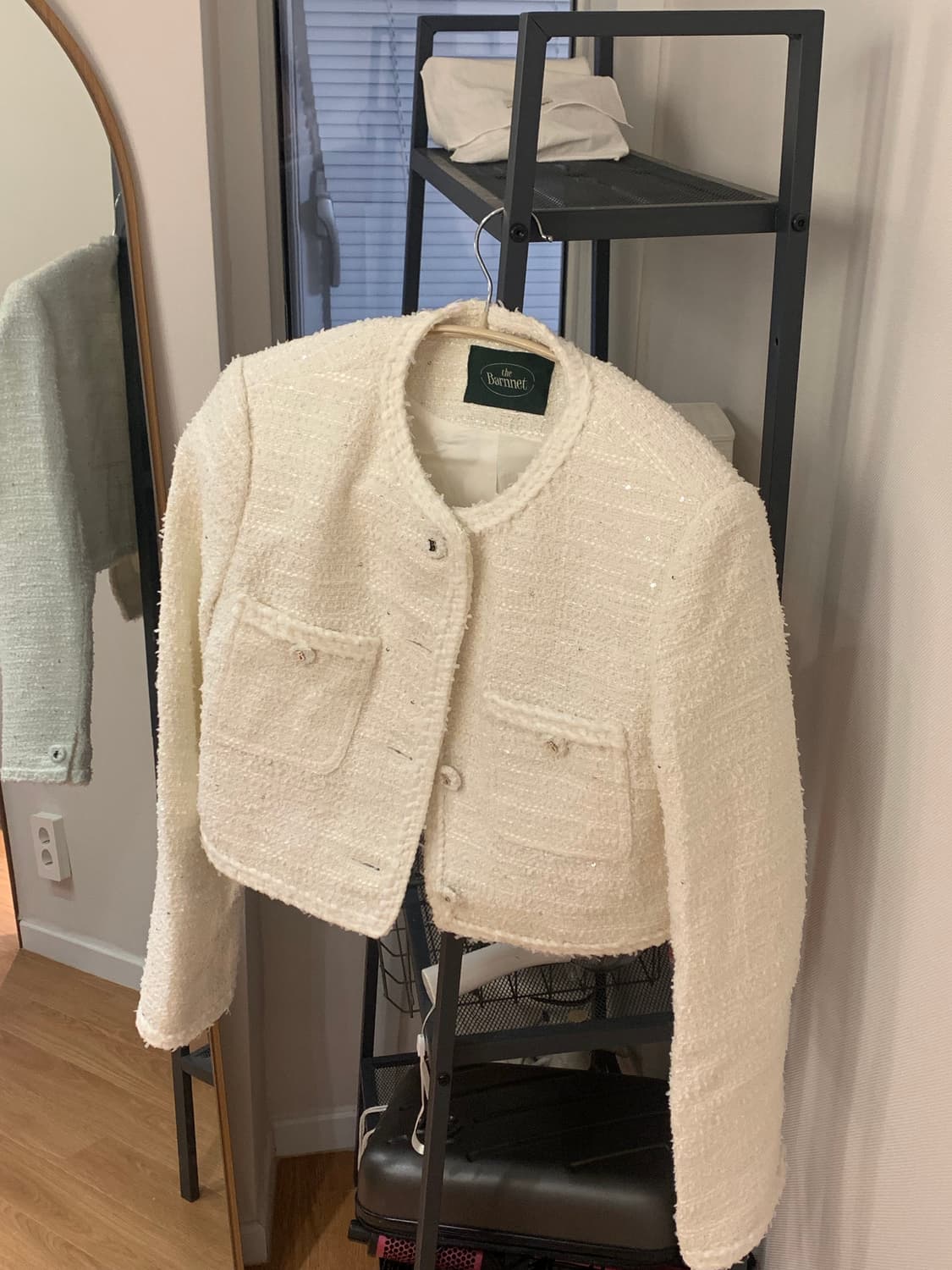 더바넷 멜리나 트위드 아이보리(상태좋음) 상품이미지4