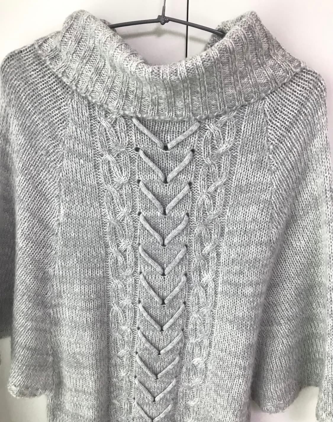 목폴라 그레이 니트 상품이미지2