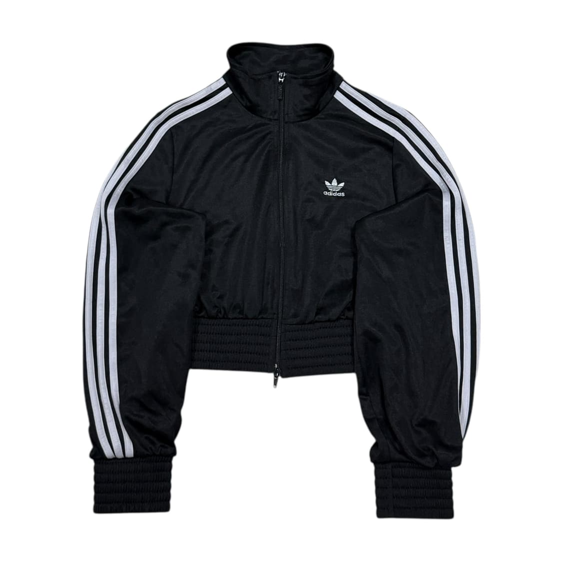 아디다스 아디컬러 2WAY 하이샤인 크롭 트랙탑 져지 자켓 블랙 M 상품이미지1