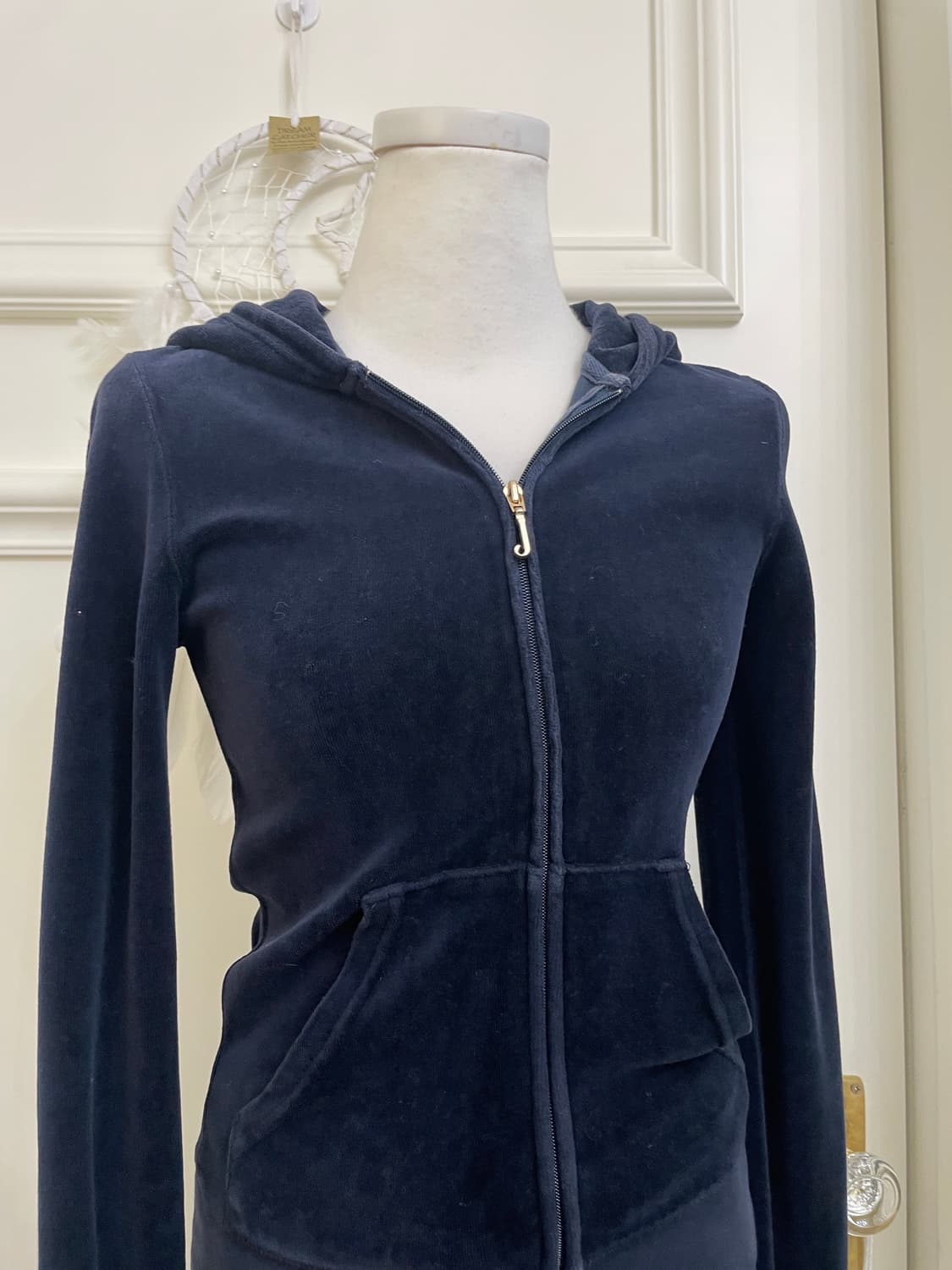 JUICY COUTURE navy basic velvet training 상품이미지5