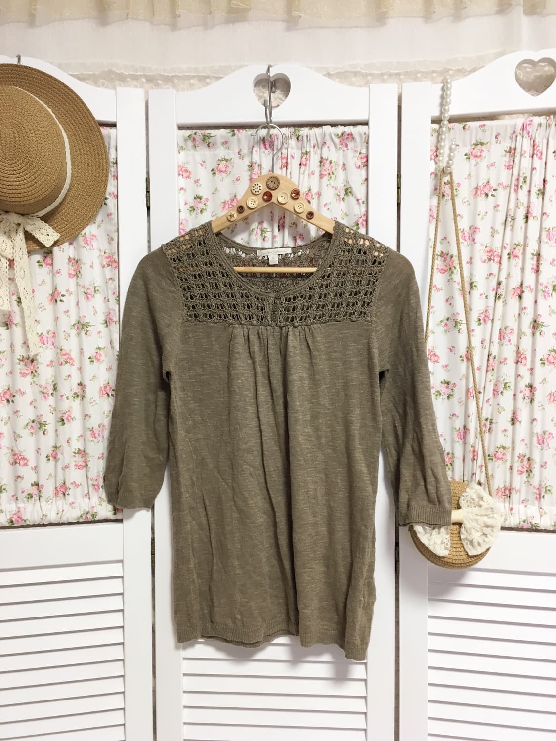 빈티지 크로셰 니트 상품이미지1