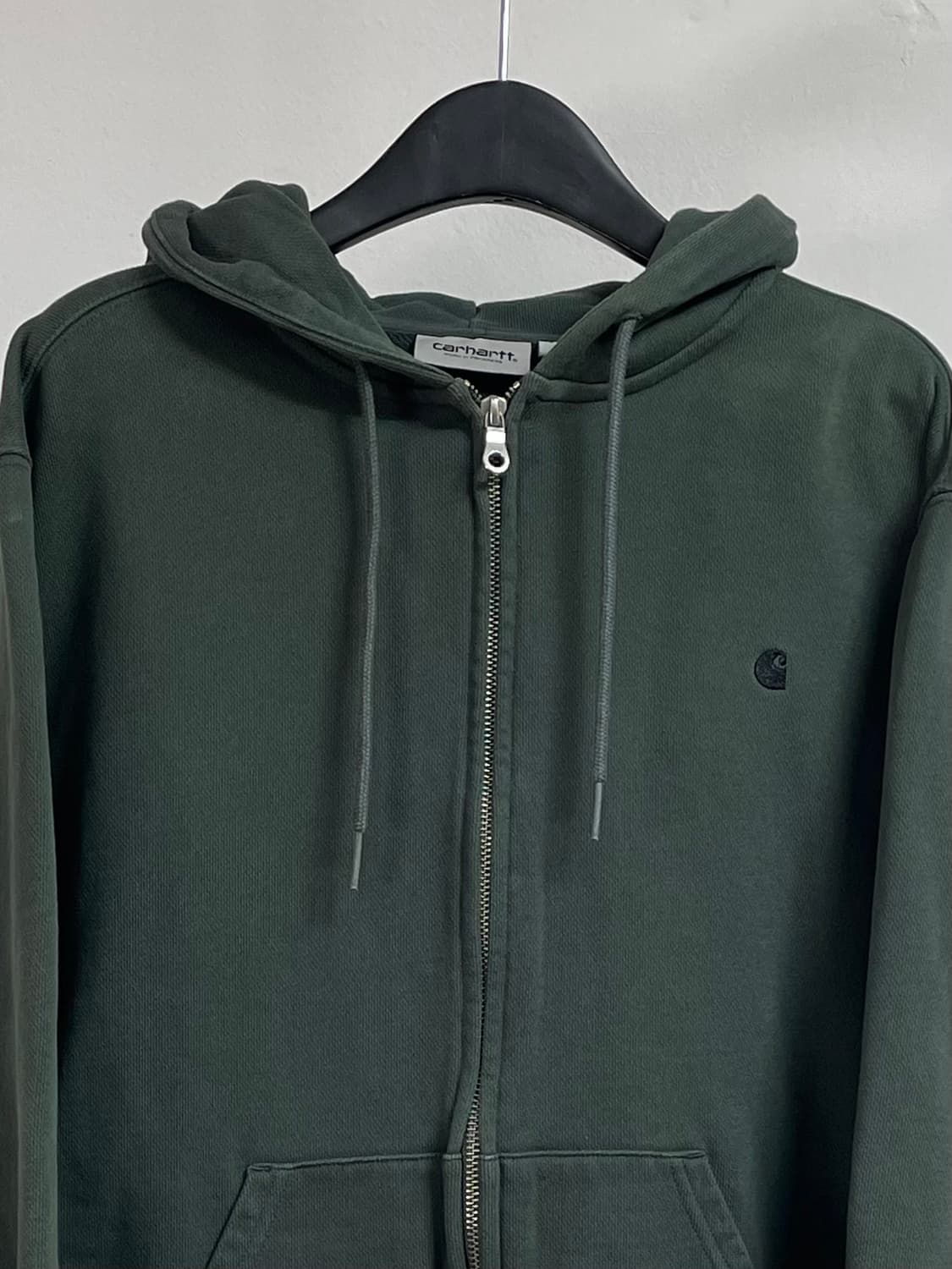 칼하트 카키 투웨이 후드집업 (on.157)   상품이미지2