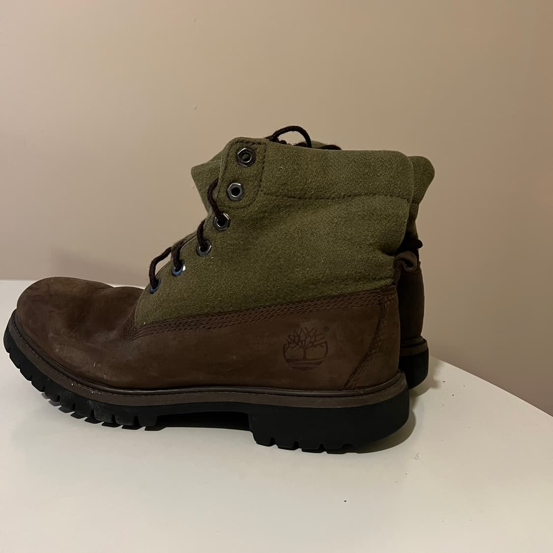 팀버랜드 롤탑 카키 브라운 상품이미지2