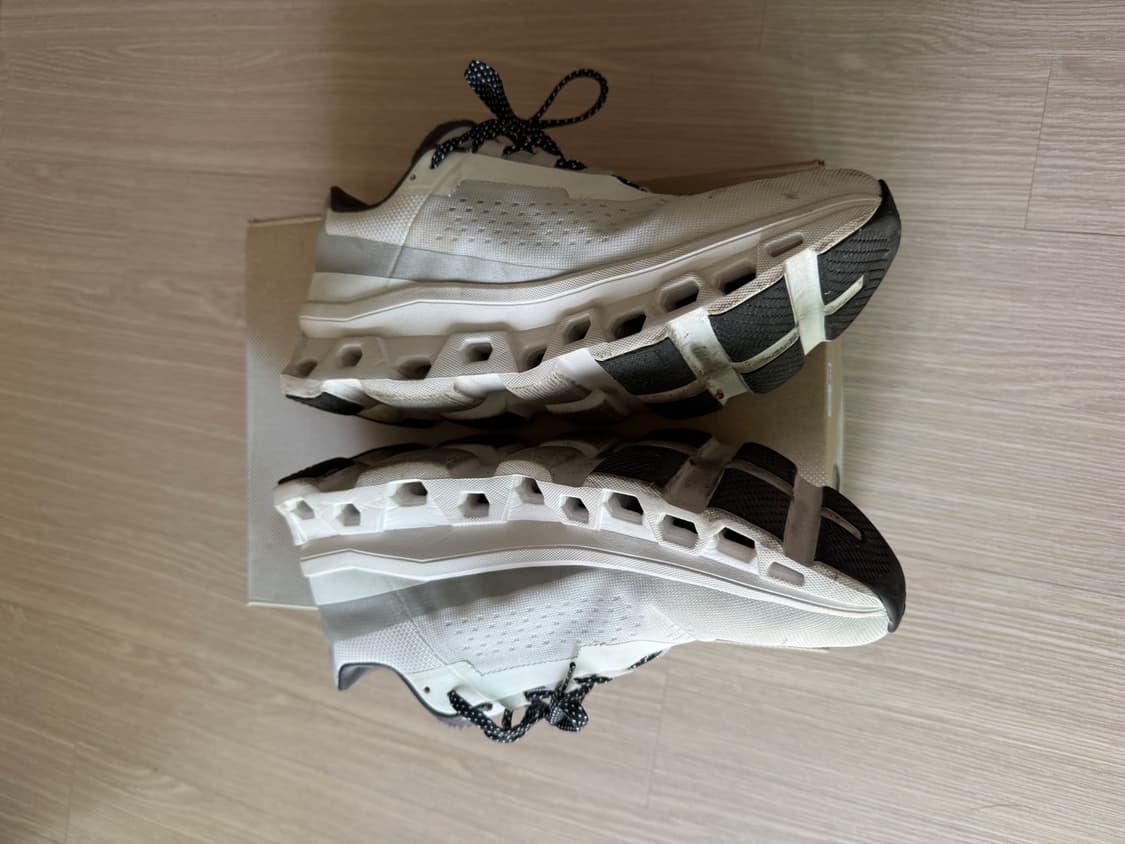 [270] 온 러닝 클라우드몬스터 올 화이트 상품이미지4