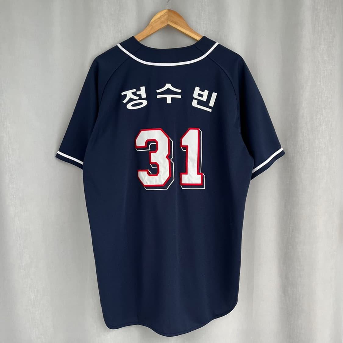 두산 베어스 반팔 야구 유니폼/정수빈/#3913 상품이미지2