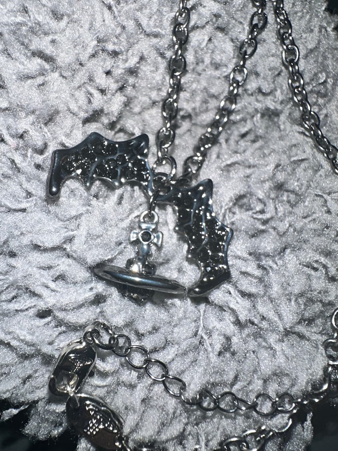 VW 비비안웨스트우드 ORB 박쥐 목걸이 상품이미지2