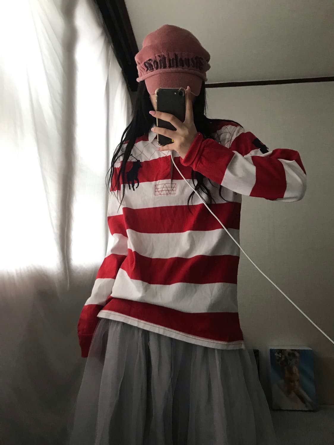 폴로 스트라이프 빅포니 럭비티셔츠 상품이미지4