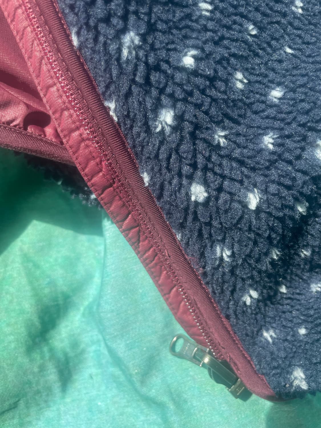 [S] 슈프림 폴카닷 리버시블 후리스  상품이미지4