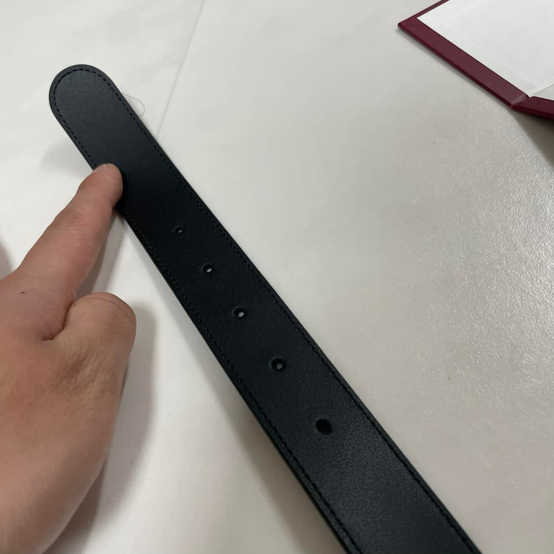 공홈 정품 / 구찌 Gg 마몽 벨트 105cm 상품이미지2