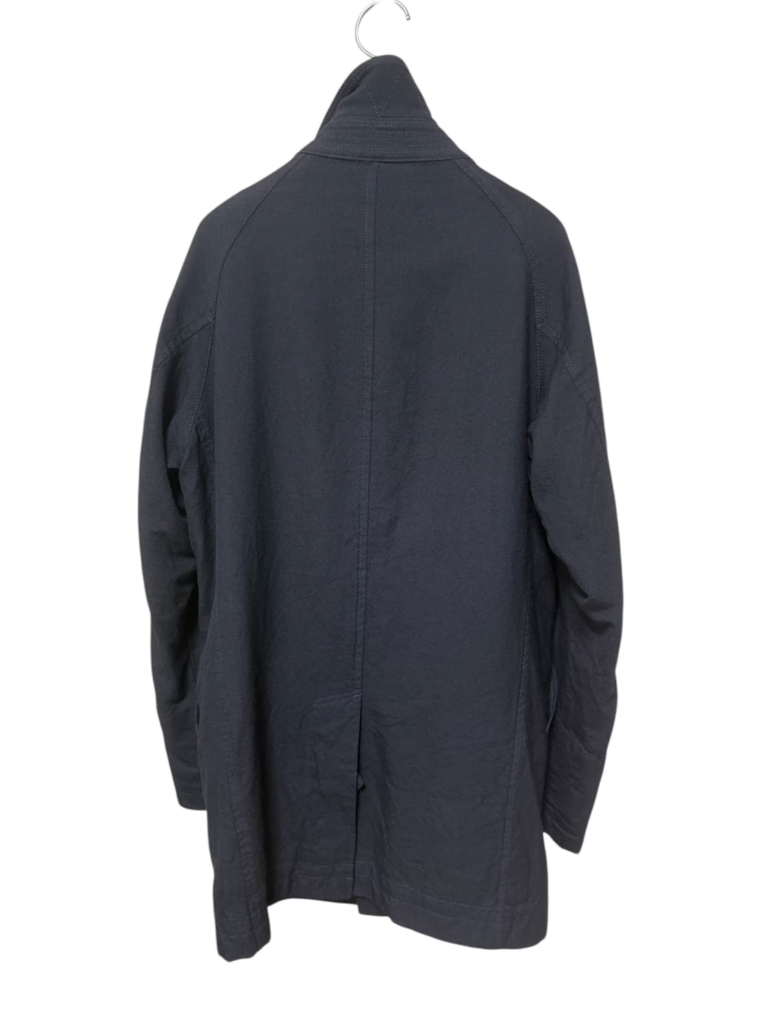 꼼데가르송 옴므 하이넥 스트랩 버튼 코트 히든 플라켓 상품이미지2