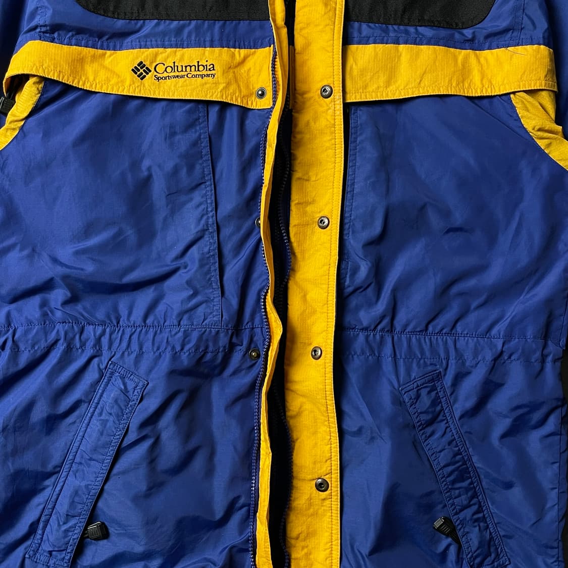 COLUMBIA 1990s 컬럼비아 빈티지 블루 윈드브레이커 A00541 상품이미지3