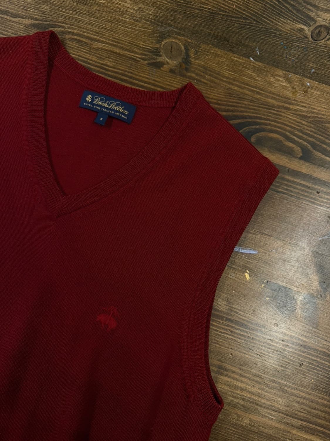 브룩스 브라더스 니트 베스트 슬림100 상품이미지7