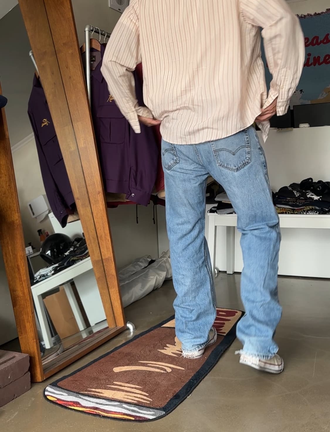 Levis 리바이스 505 데님 팬츠 w34 상품이미지2
