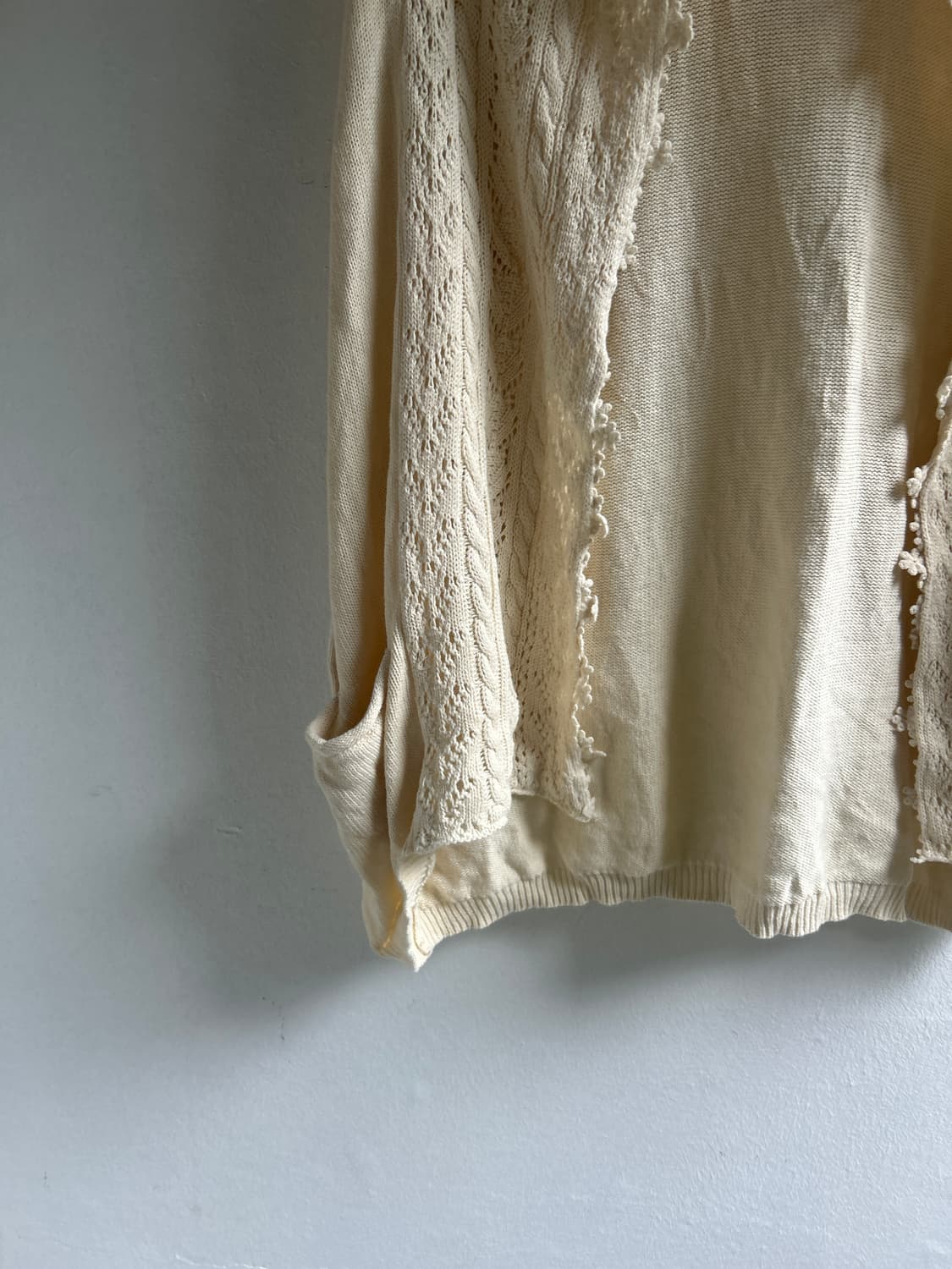 꽃잎 레이스  가디건  상품이미지5