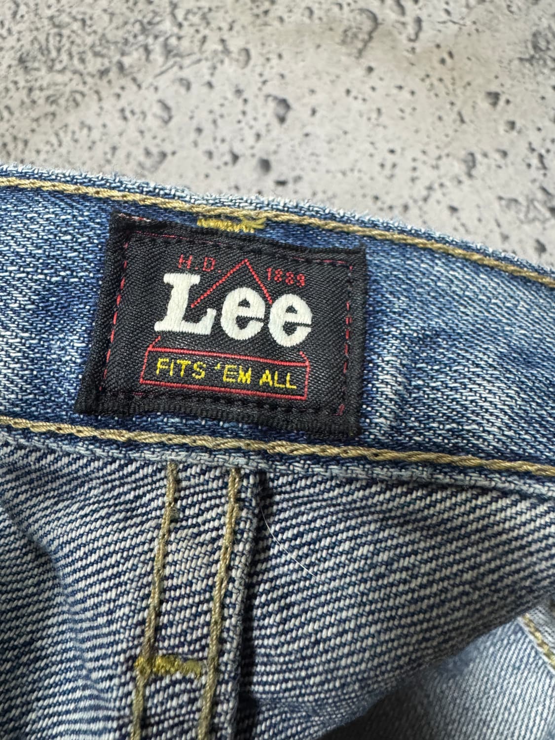 ✨ (바배) LEE 리 워싱 데님 팬츠  상품이미지4