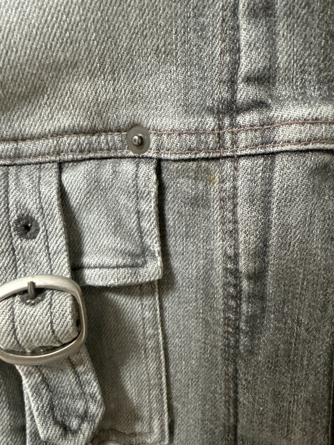 그레이 데님자켓 상품이미지2