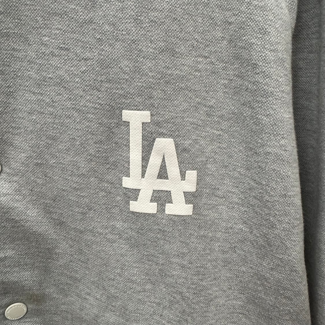 MLB LA 다저스 바시티 자켓 후면 아치 로고 포인트 그레이 상품이미지5