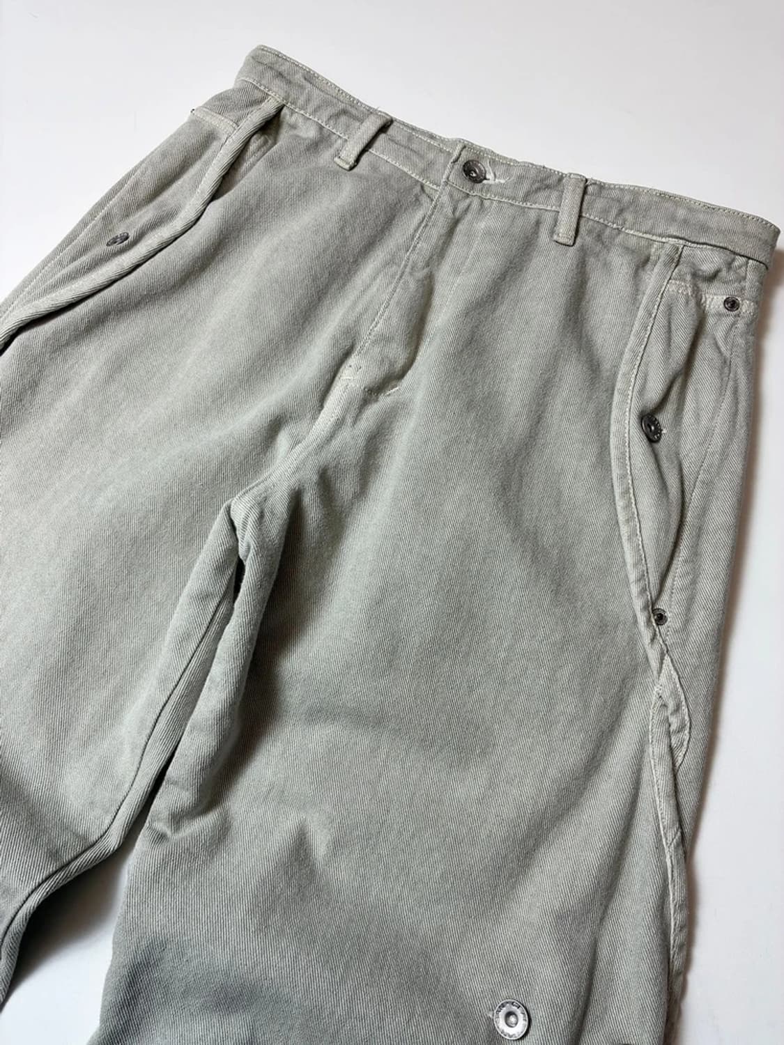 산산기어 25ss 코튼 다잉 웨이브 팬츠 PN8527 상품이미지3