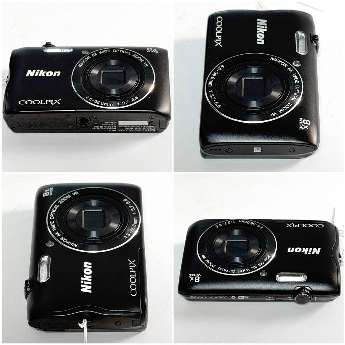 니콘 쿨픽스 A300 (S3700) 블랙 빈티지디카 상품이미지4