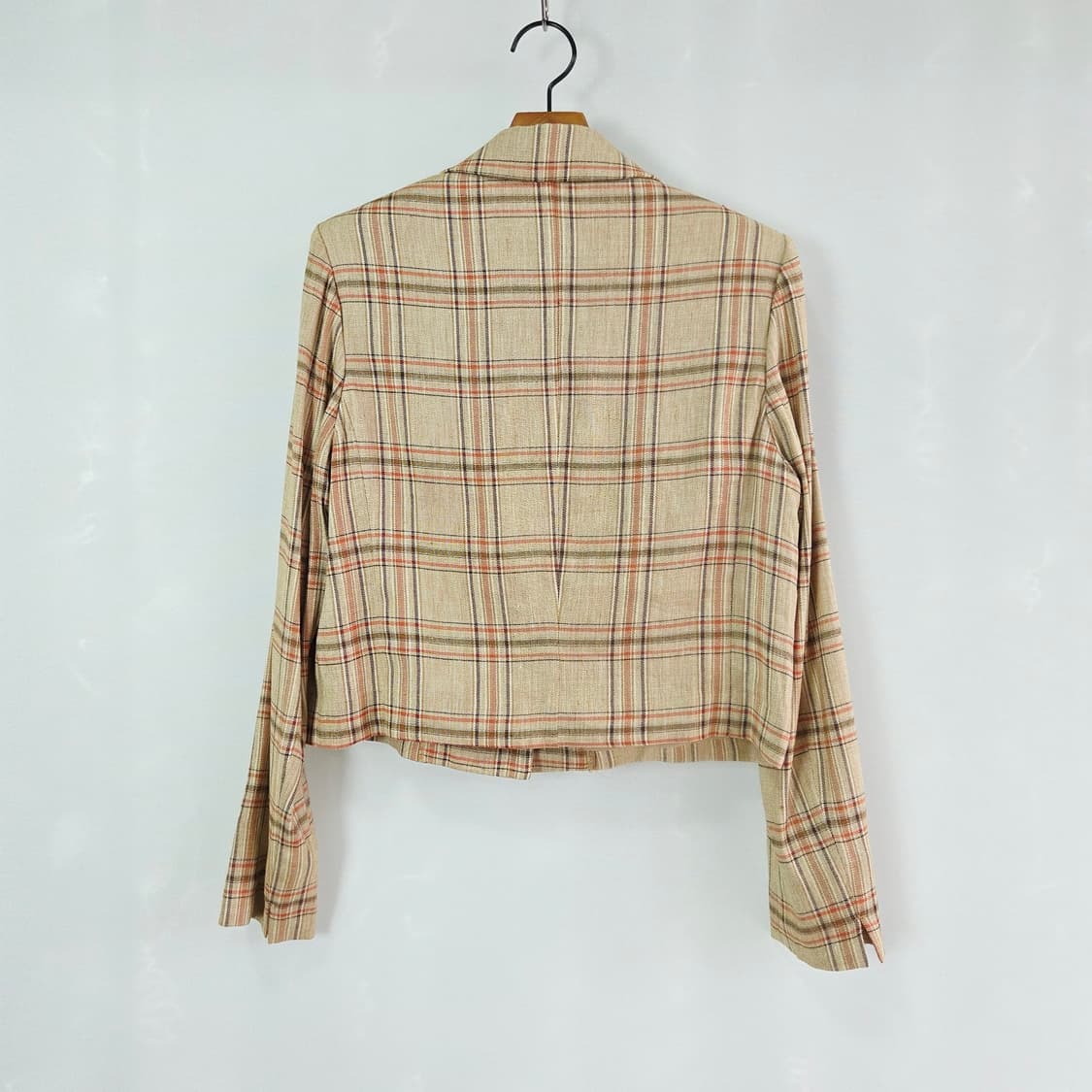 [CERRUTI 1881] 세루티1881 체크 크롭 더블 자켓 여성 66 상품이미지2