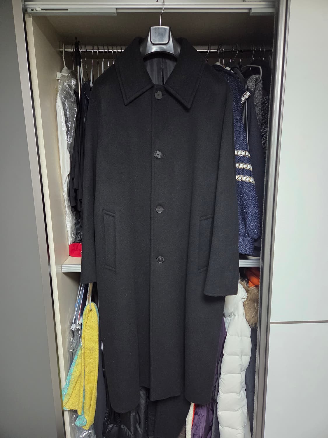 마마가리 핸드메이드 수티앵 코트/블랙/50 상품이미지1