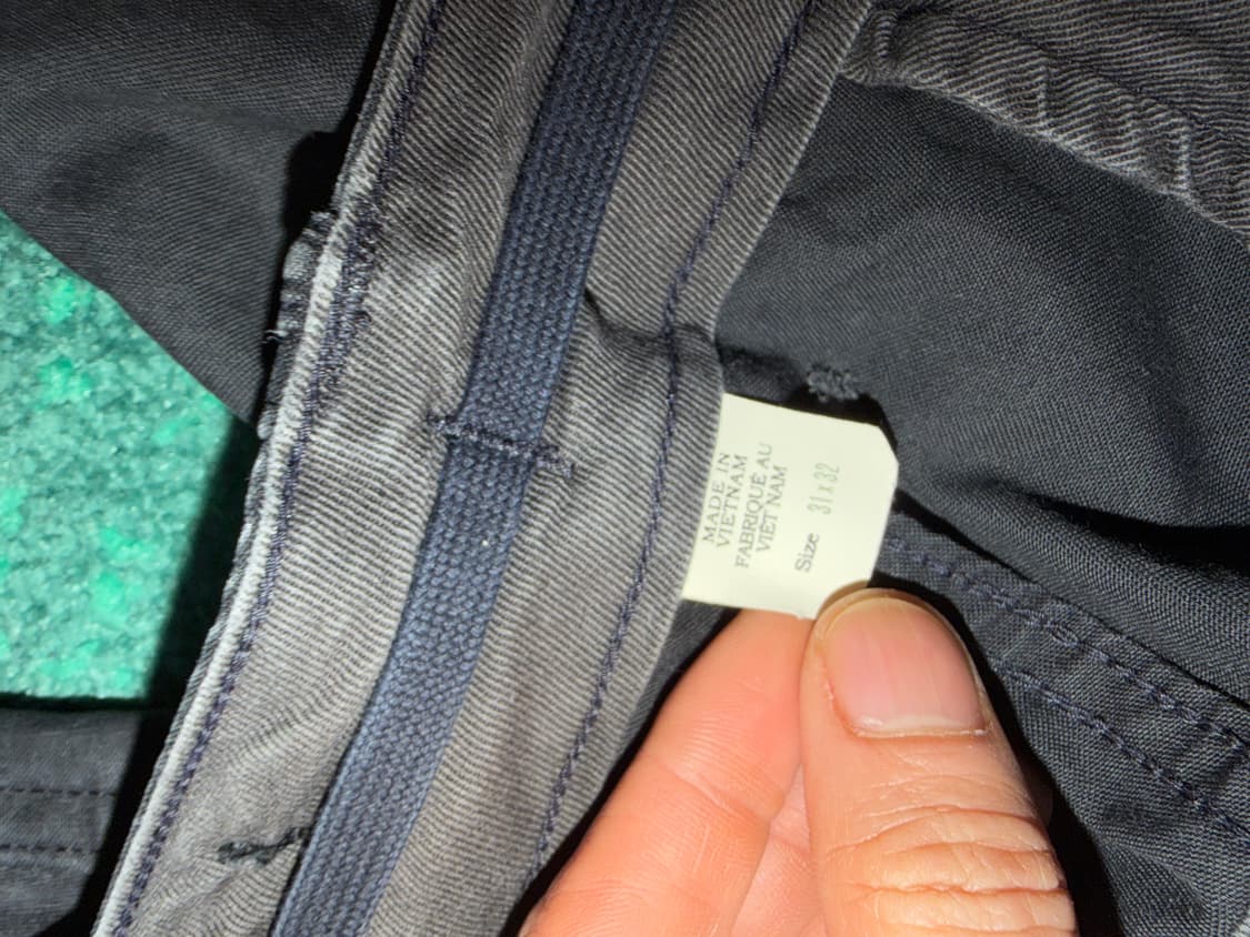 [31x32]더블알엘 rrl 서플라스 카고 팬츠 블랙 상품이미지4