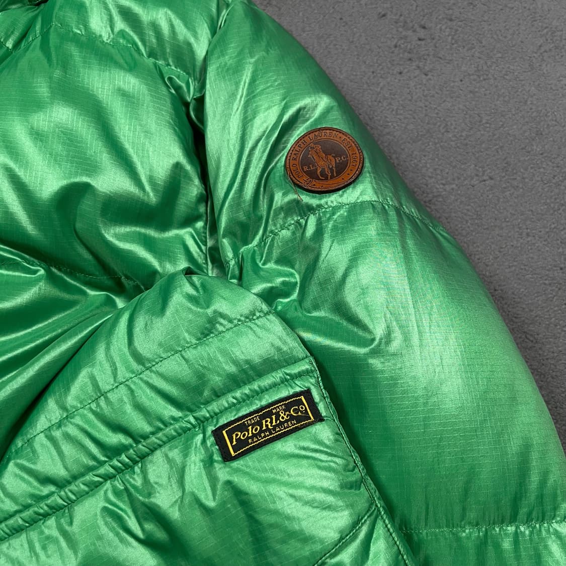 폴로 그린 마운틴 다운 푸퍼 패딩 자켓 상품이미지3